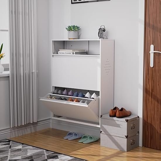 Wall-mounted Shoe Rack Cabinet