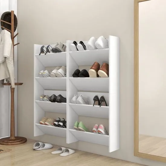 Wall-mounted Shoe Rack Cabinet