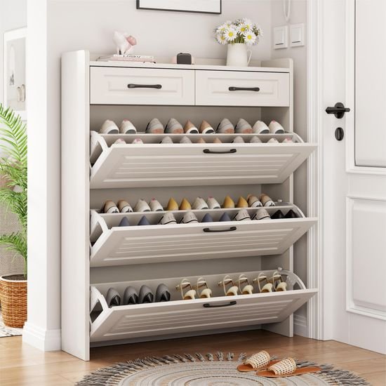 Traditional Shoe Rack Cabinet