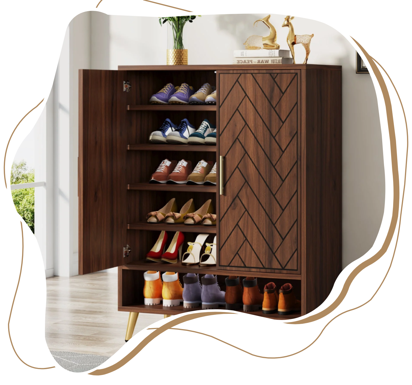 Shoe Rack Cabinets in Dubai