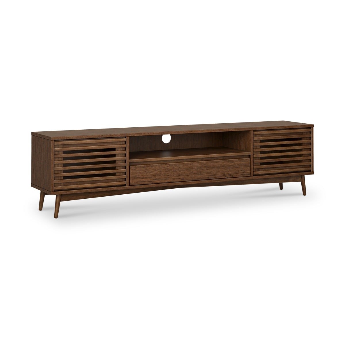 Kari Dark Oak Extra Wide 190cm TV Unit 2 Kari Dark Oak Extra Wide 190cm TV Unit