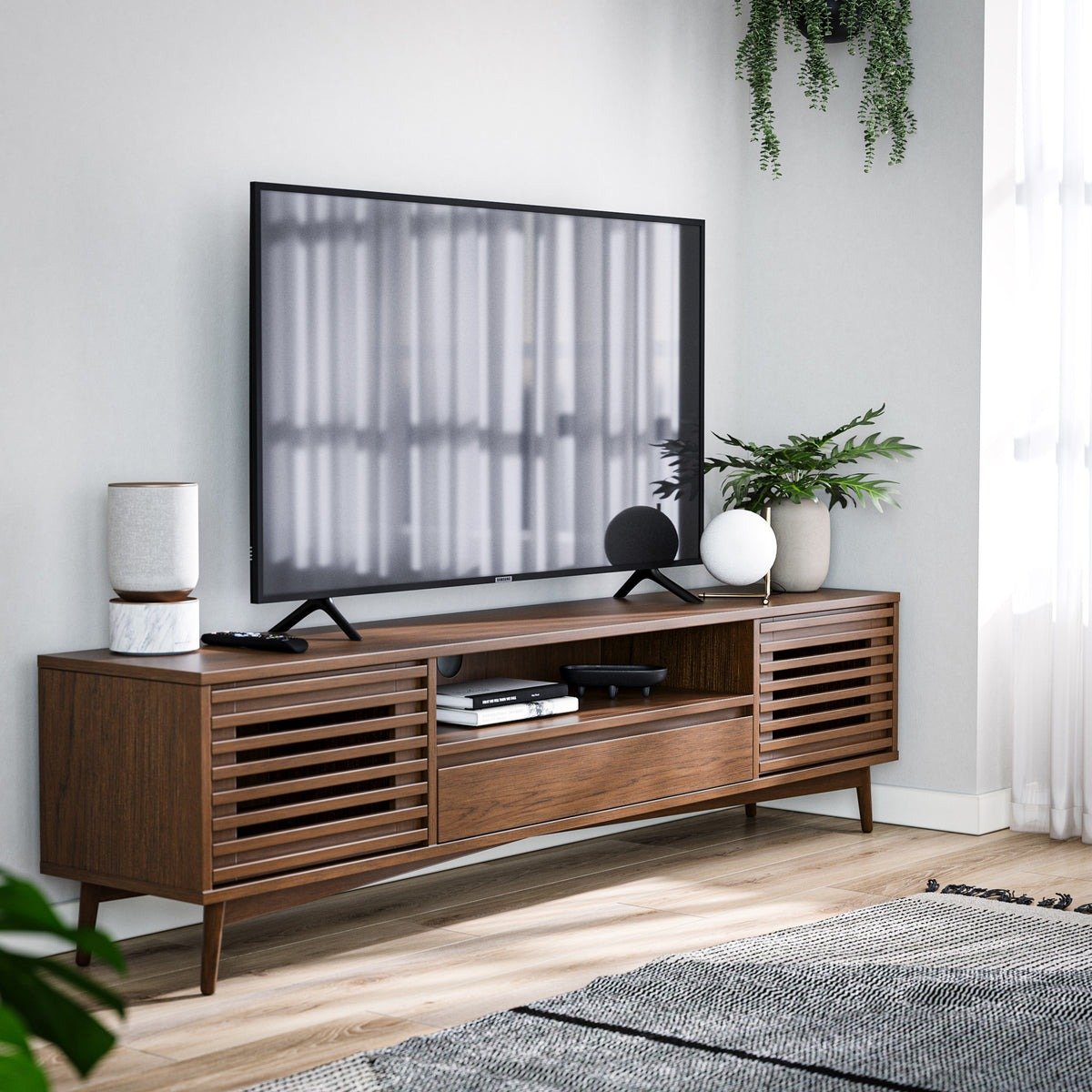 Kari Dark Oak Extra Wide 190cm TV Unit 1 Kari Dark Oak Extra Wide 190cm TV Unit