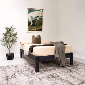 Oak Platform Bed No Headboard