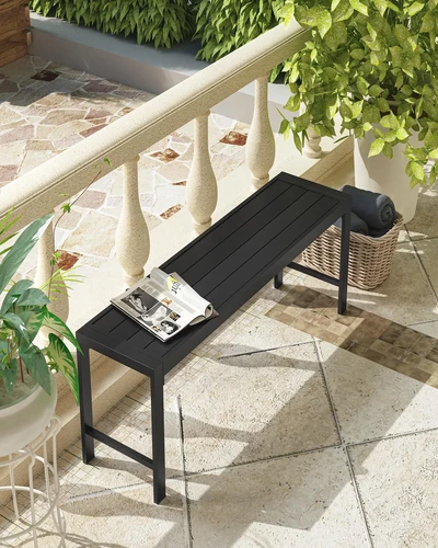 Outdoor Furniture 42 Outdoor backless benches