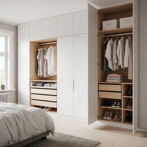 Wardrobe Cabinets 31 Wooden Hinged Closet