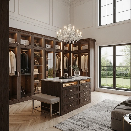 Wardrobe Cabinets 35 Premium Glass Wardrobe