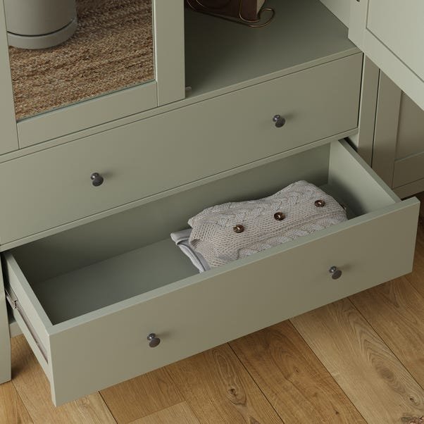 Lynton Mirrored 4 Door Wardrobe 5 Lynton Mirrore 4 Door Wardrobe