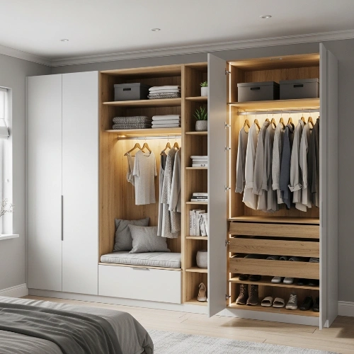 Wardrobe Cabinets 29 Freestanding Oak Wardrobe