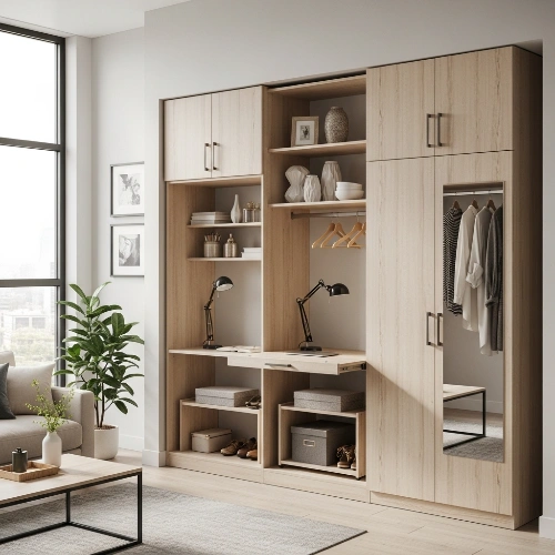 Wardrobe Cabinets 48 Vertical Storage Closet