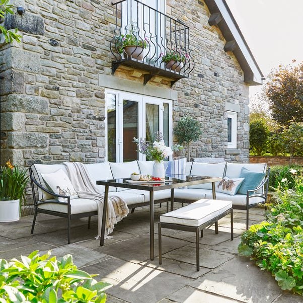 Windsor 8-Seater Large Corner Set 1 Windsor 8 Seater Large Corner Set