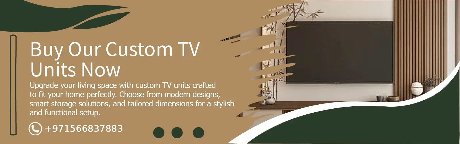TV Units Dubai 65 custom tv unit dubai